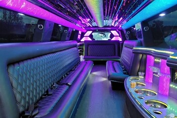 North Richland Hills Limo Interior